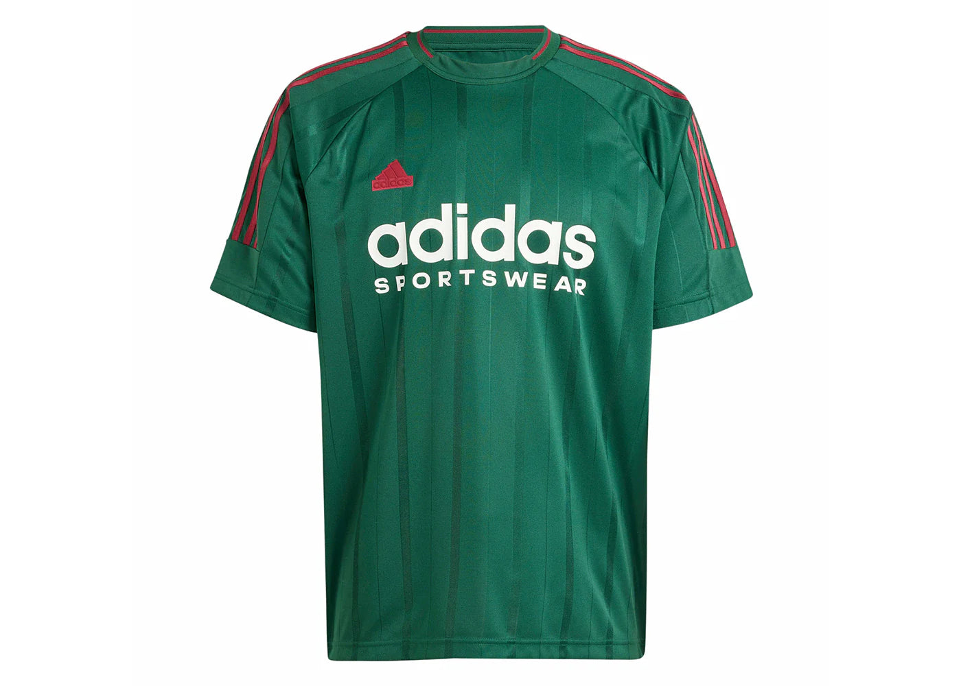 adidas House of Tiro Nations Pack Tee Dark Green/Collegiate Burgundy/Cloud White