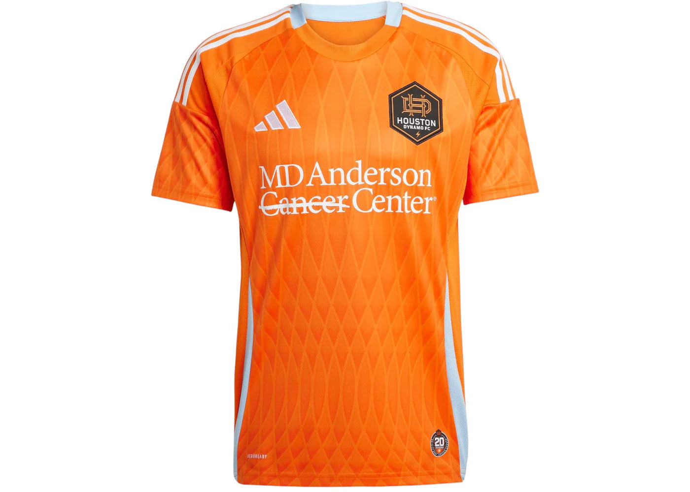 adidas Houston Dynamo 25/26 Home Jersey Orange