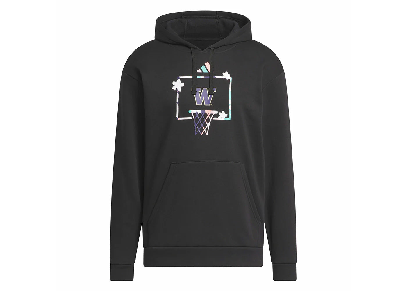 adidas Huskies Fleece Hoodie Black/Ncaa-Wtn-6va