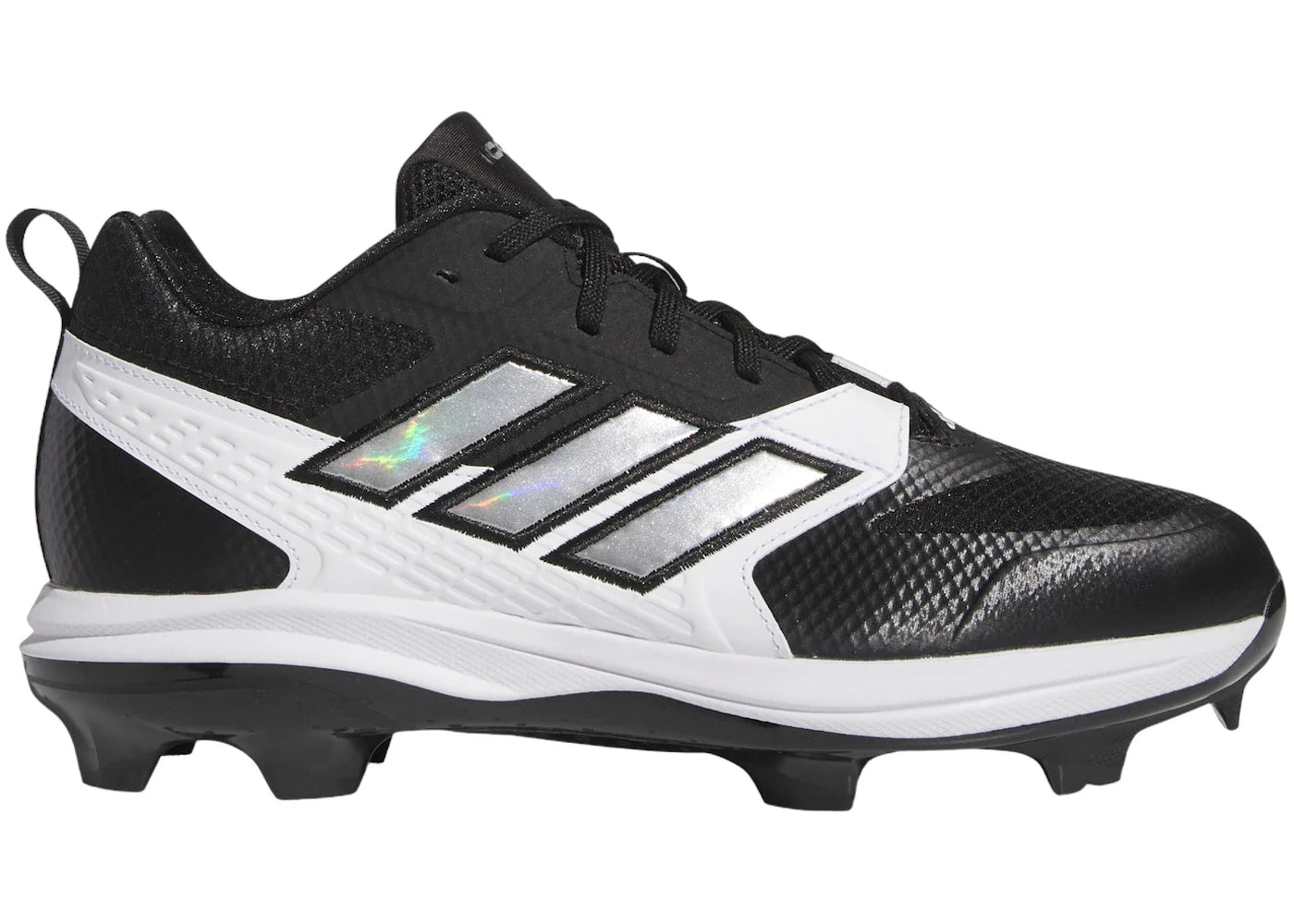 adidas Icon 8 TPU Core Black Silver Metallic Cloud White