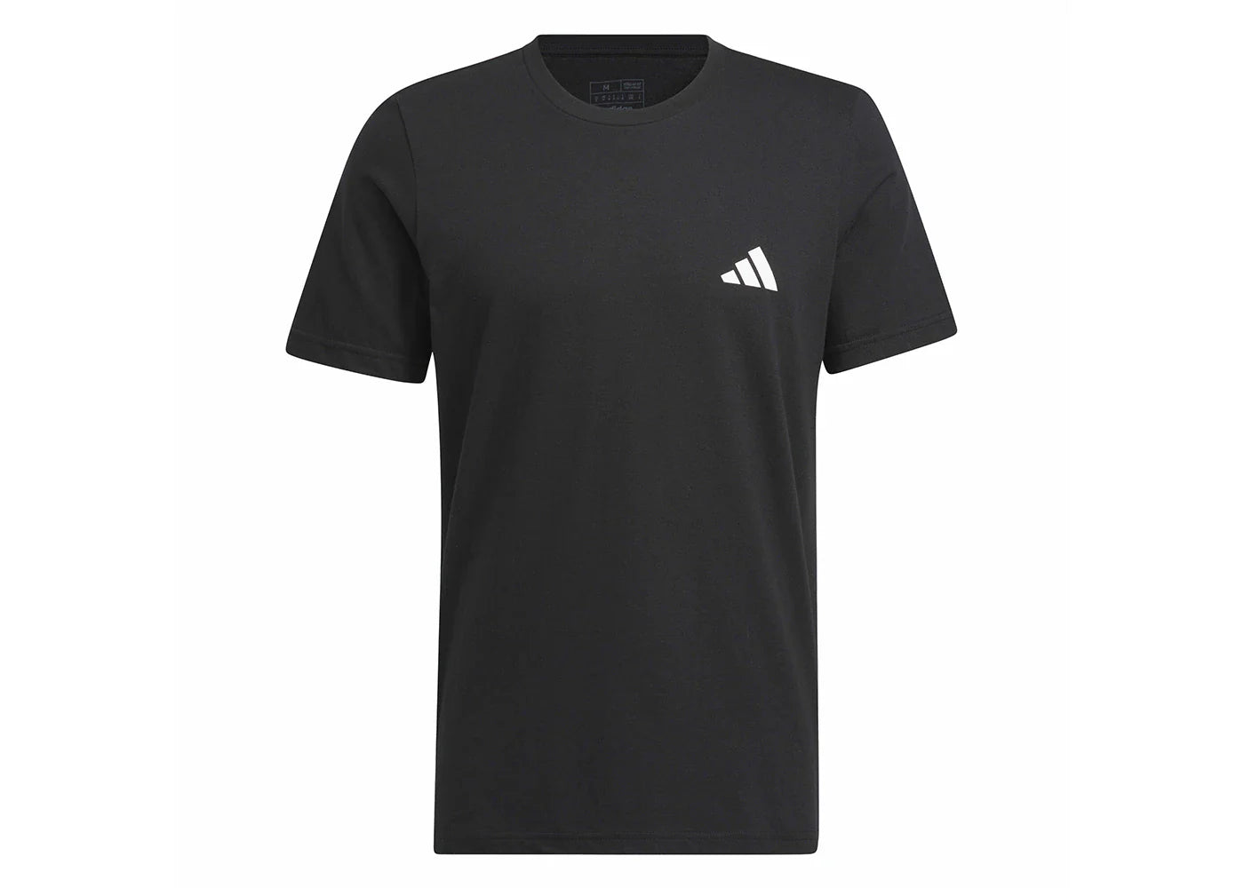 adidas India Cricket Traditional Graphic Tee Black