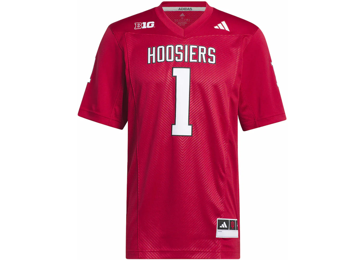 adidas Indiana Football Off-Field Home Jersey Team Victory Red