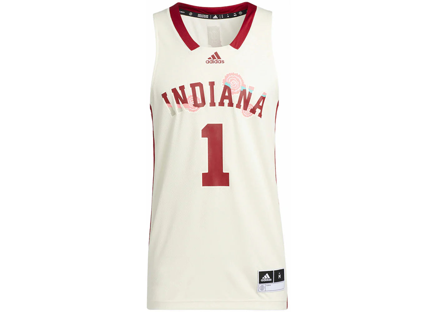 adidas Indiana HBE Replica Jersey Cream White/Team Victory Red