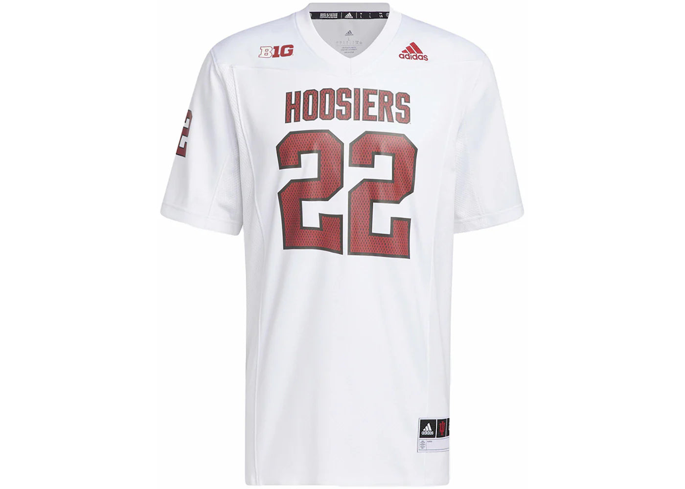 adidas Indiana University 90's Away Jersey White