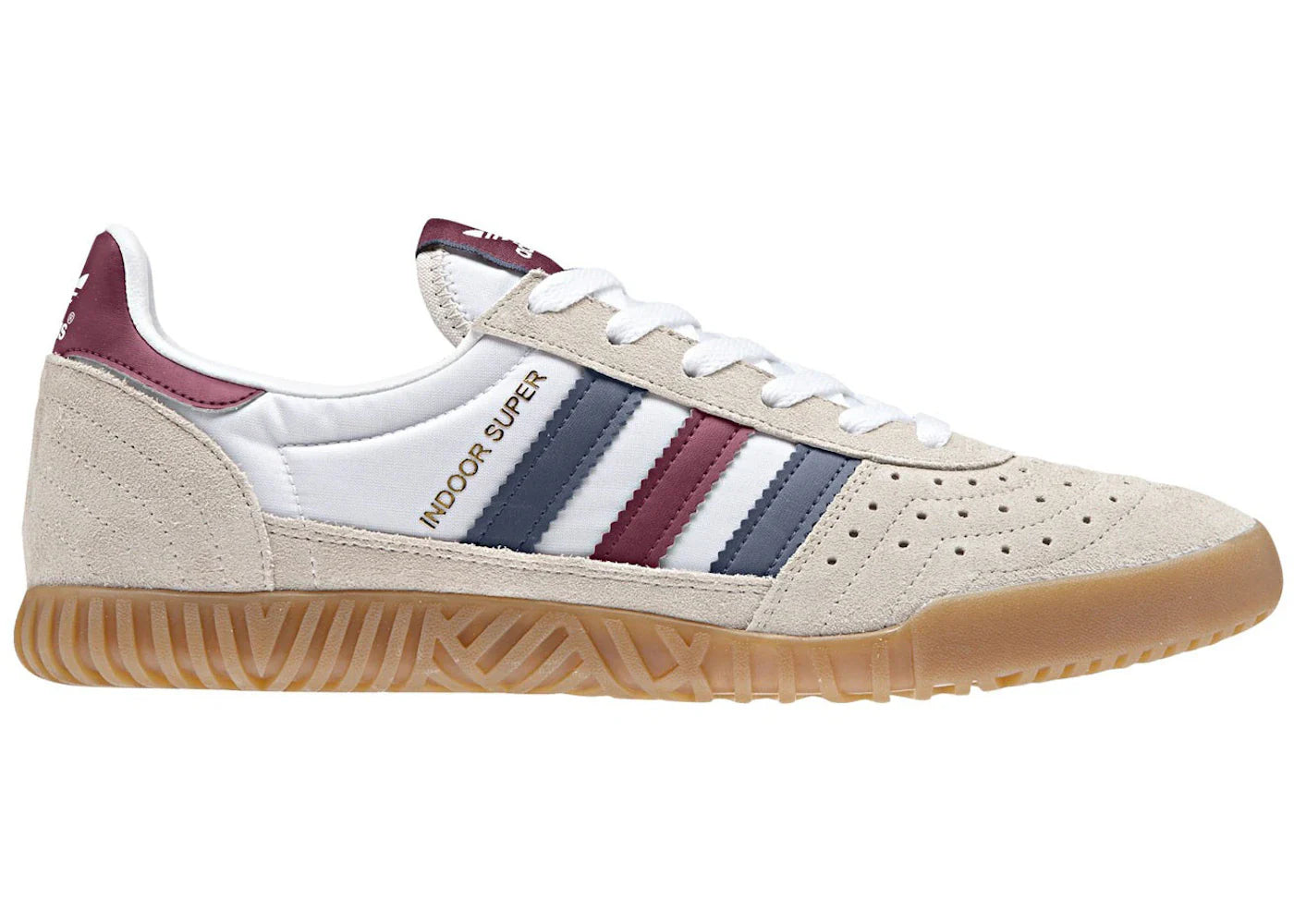 adidas Indoor Super Clear Brown Red Blue