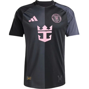 adidas Inter Miami CF 25/26 Messi Away Authentic Jersey Black