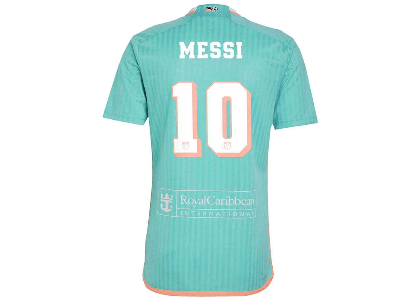 adidas Inter Miami CF Lionel Messi 2024 Archive Replica Player Jersey Aqua