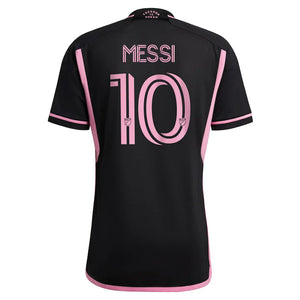 adidas Inter Miami CF Lionel Messi 23/24 Away Authentic Jersey Black