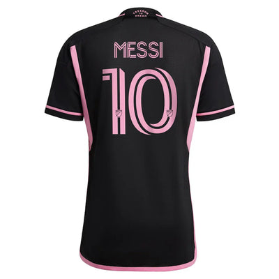 adidas Inter Miami CF Lionel Messi 23/24 Away Authentic Jersey Black