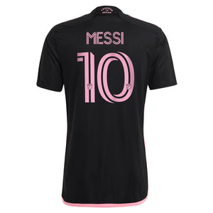 adidas Inter Miami CF Lionel Messi 22/23 Away Replica Player Jersey Black