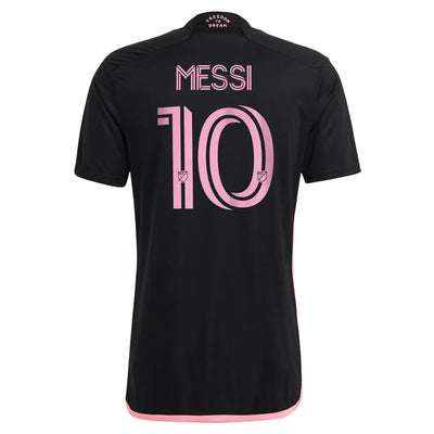 adidas Inter Miami CF Lionel Messi 22/23 Away Replica Player Jersey Black