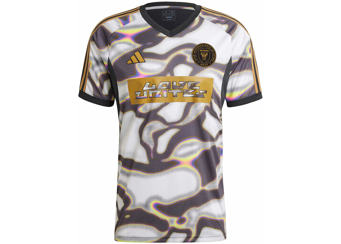 adidas Inter Miami CF Tiro Pride Jersey Black Melange/Black