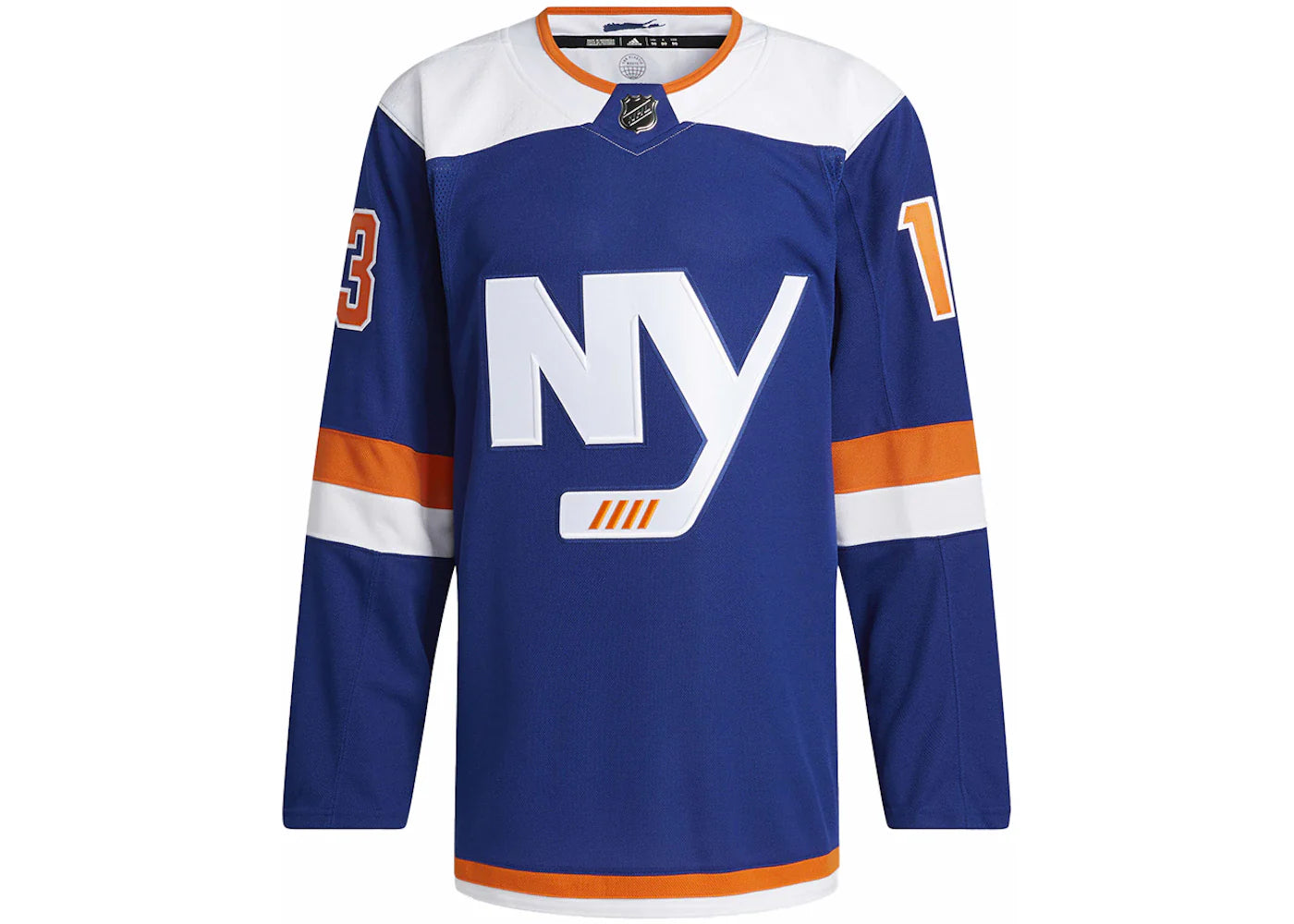 adidas Islanders Barzal Third Authentic Jersey Royal Blue
