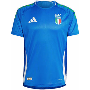 adidas Italy 2024 Home Authentic Jersey Blue
