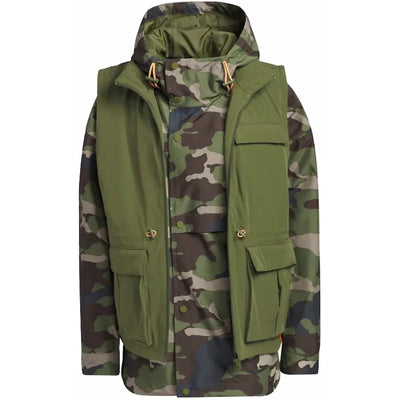 adidas Ivy Park 2Fer Jacket (All Gender) AOP Camo/Wild Pine