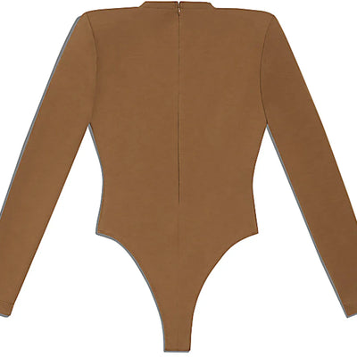 adidas Ivy Park 3-Stripes Bodysuit (Plus Size) Wild Brown