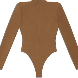 adidas Ivy Park 3-Stripes Bodysuit Wild Brown