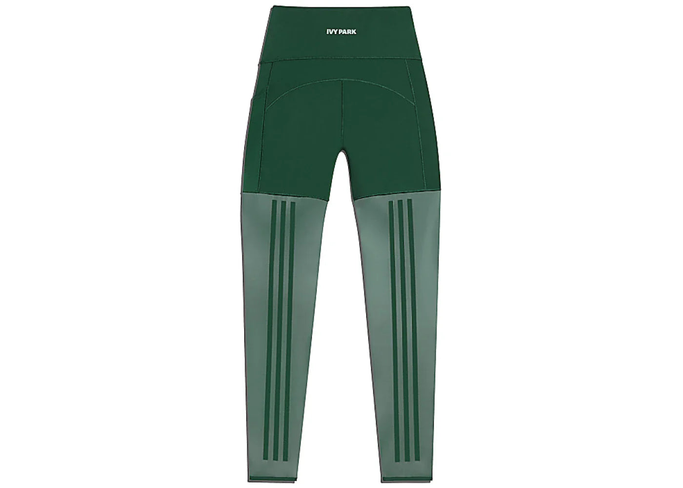 adidas Ivy Park 3-Stripes Mesh Tights (Plus Size) Dark Green