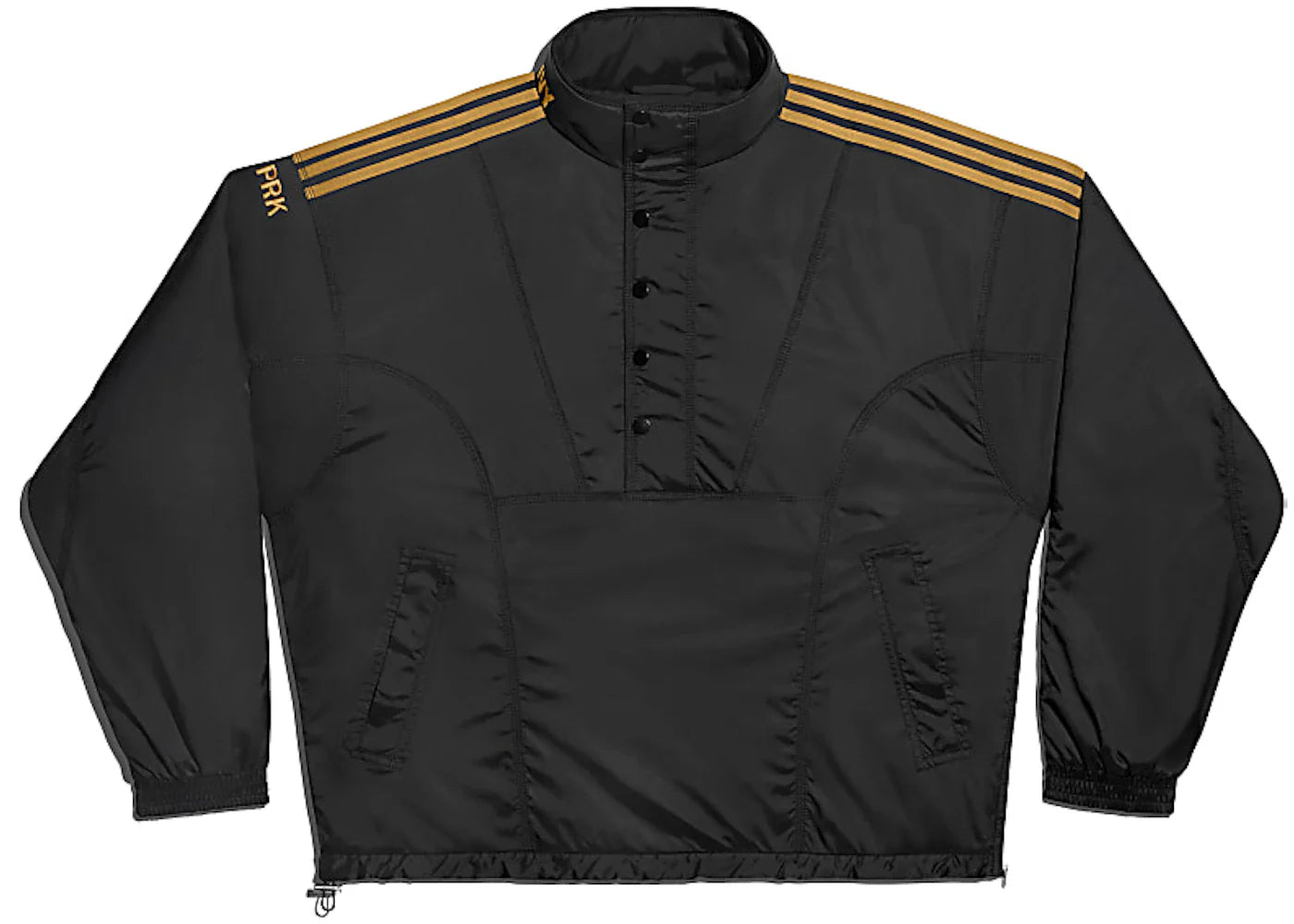 adidas Ivy Park 3-Stripes Padded Windbreaker (Gender Neutral) Black/Mesa