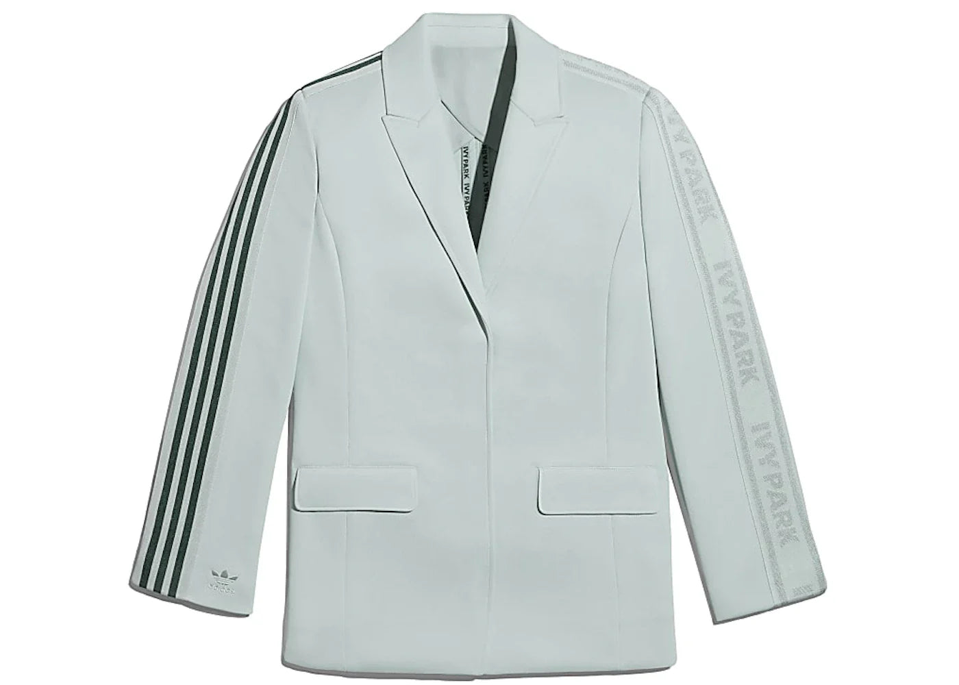 adidas Ivy Park 3-Stripes Suit Jacket Green Tint/Dark Green