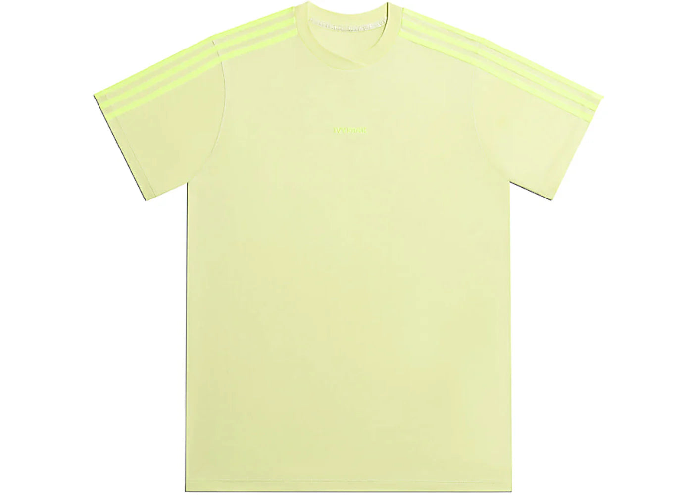 adidas Ivy Park 3-Stripes Tee (Gender Neutral) Yellow Tint