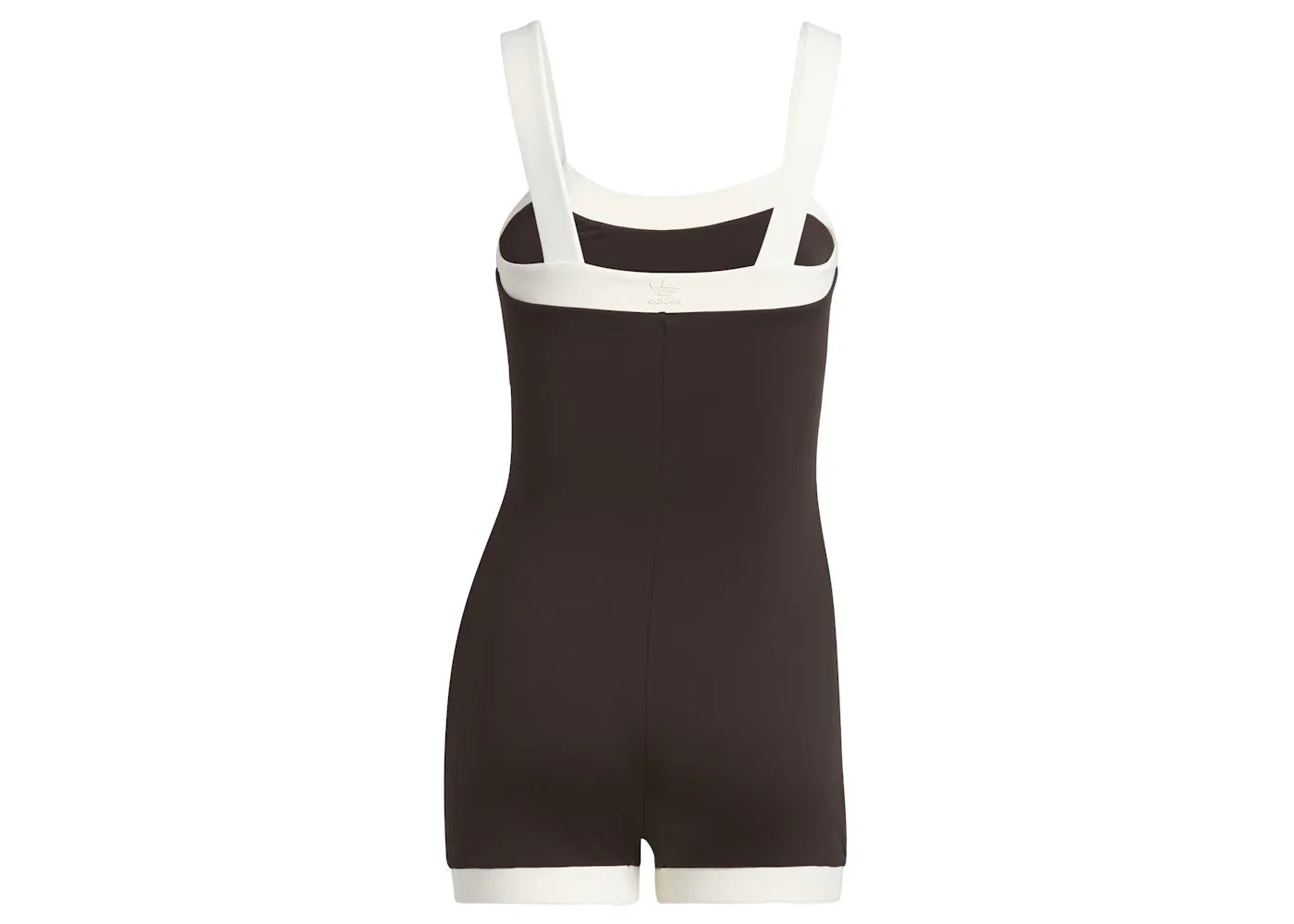 adidas Ivy Park 60S Swim Unitard Dark Brown/Cream White