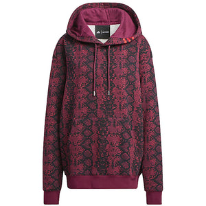 adidas Ivy Park Allover Print Hoodie (All Gender) Cherry Wood