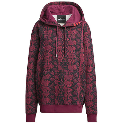 adidas Ivy Park Allover Print Hoodie (All Gender) Cherry Wood
