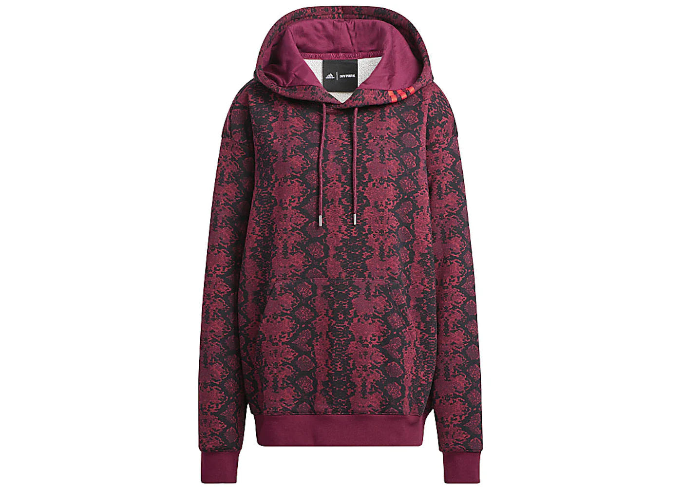 adidas Ivy Park Allover Print Hoodie (All Gender) Cherry Wood