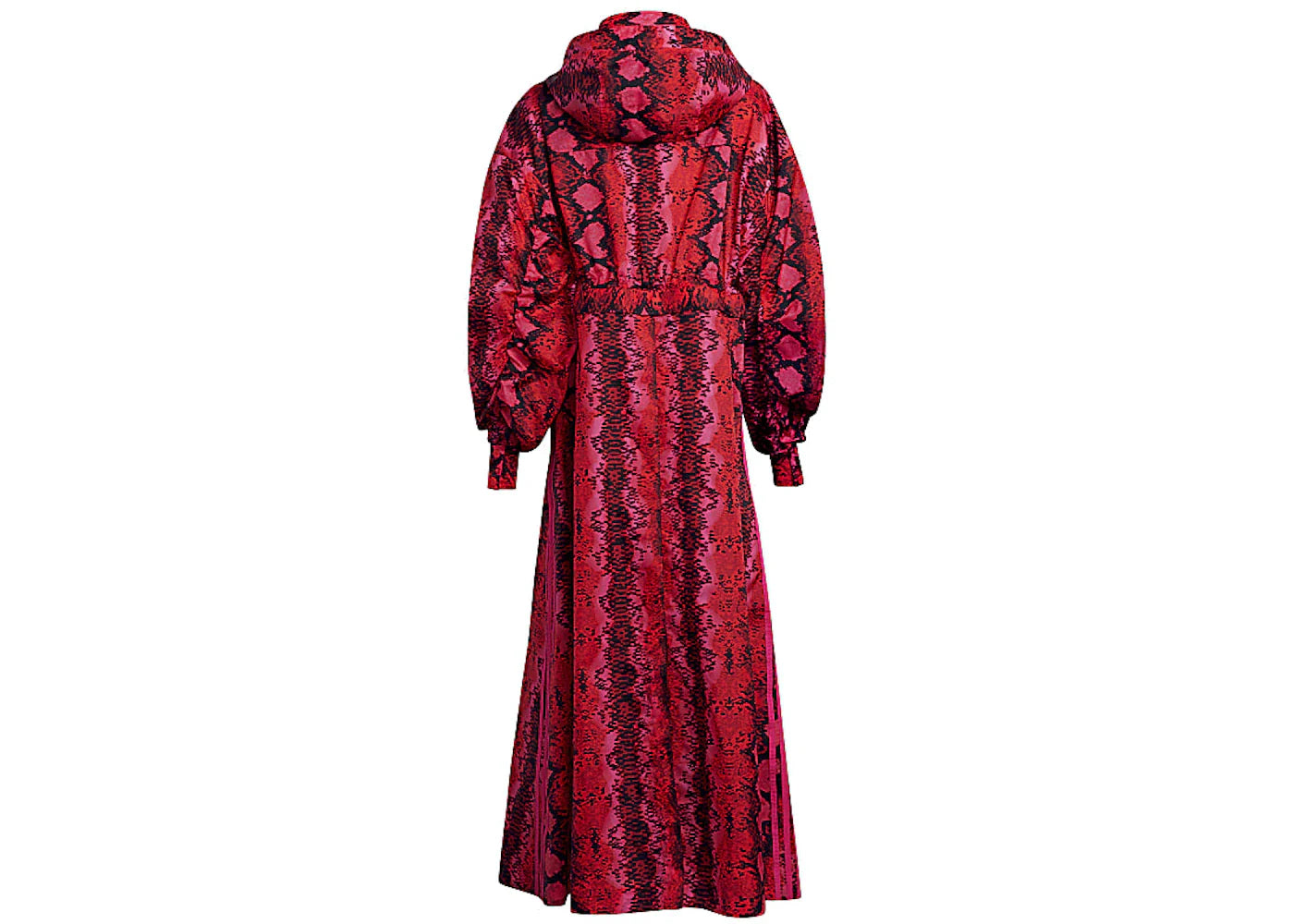 adidas Ivy Park Allover Print Long Convertible Jacket Red/Black