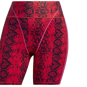 adidas Ivy Park Allover Print Short Tights (Plus Size) Red/Black