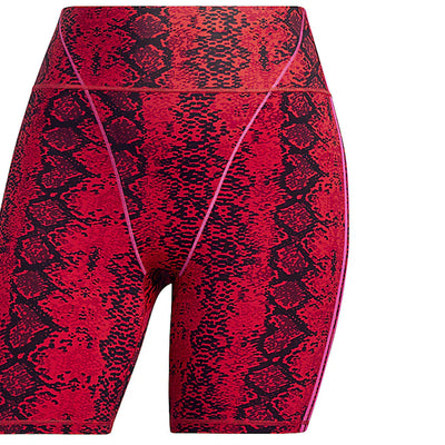 adidas Ivy Park Allover Print Short Tights (Plus Size) Red/Black