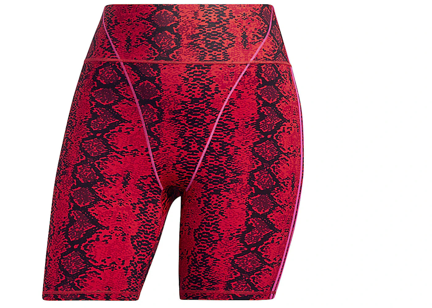 adidas Ivy Park Allover Print Short Tights (Plus Size) Red/Black