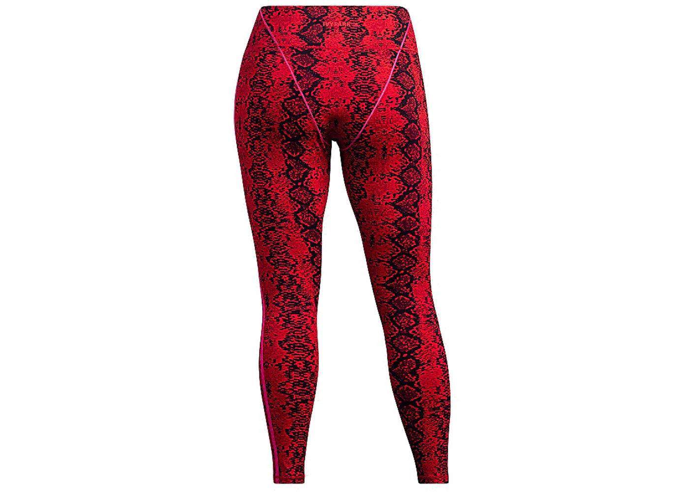 adidas Ivy Park Allover Print Tights (Plus Size) Red/Black