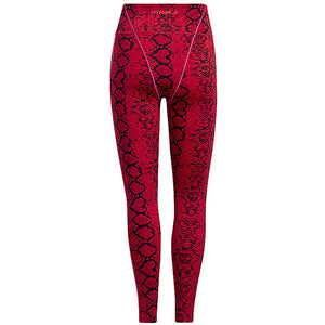 adidas Ivy Park Allover Print Tights Red/Black