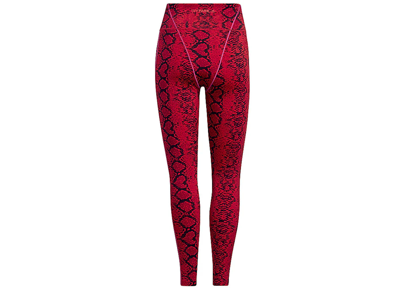 adidas Ivy Park Allover Print Tights Red/Black
