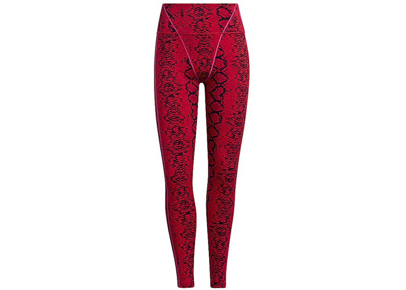 adidas Ivy Park Allover Print Tights Red/Black