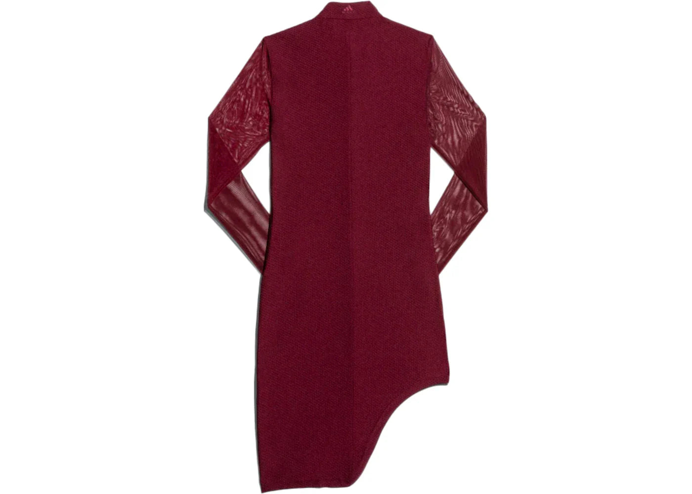 adidas Ivy Park Asymmetrical Dress Maroon