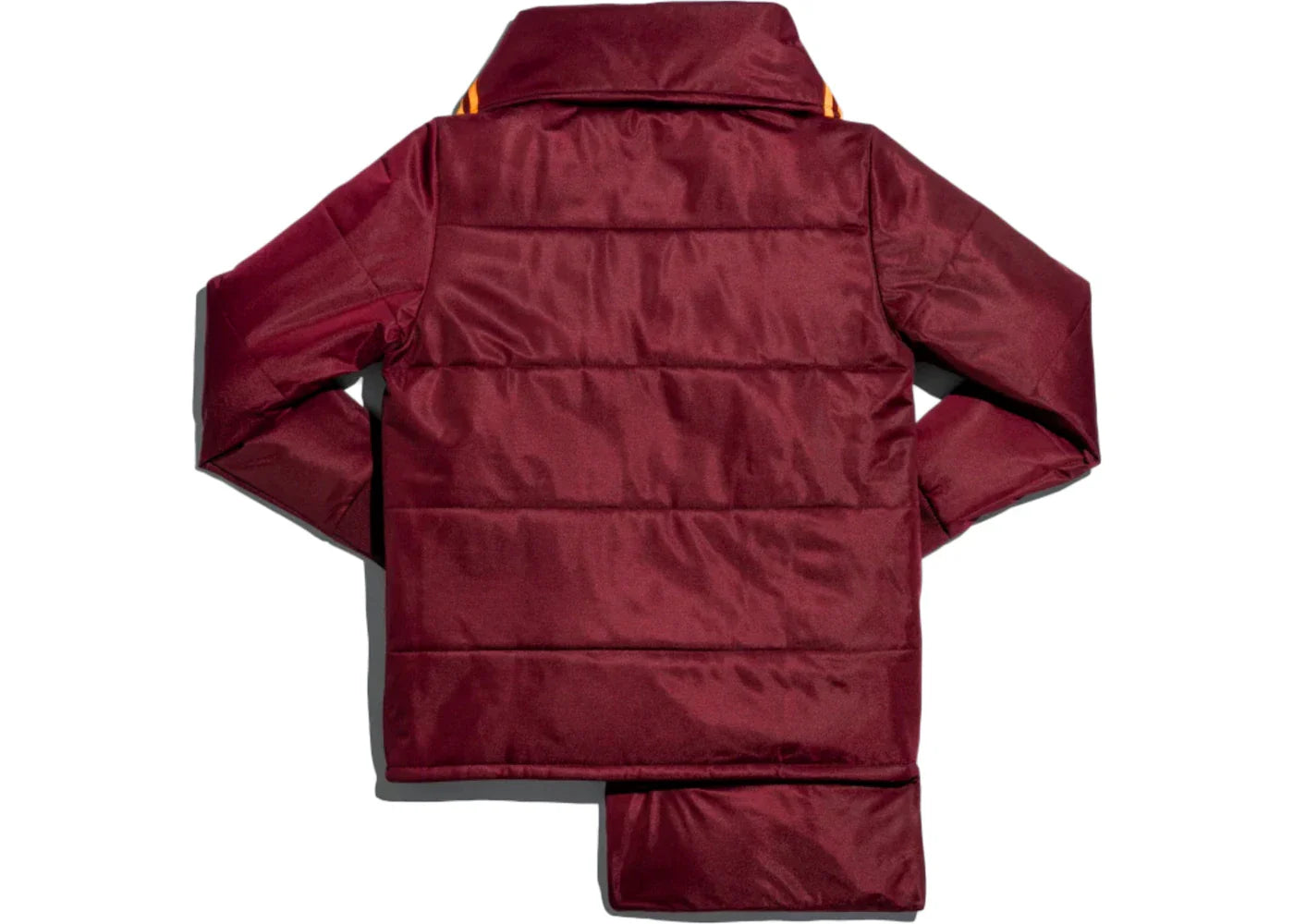 adidas Ivy Park Asymmetrical Jacket Maroon/Solar Orange