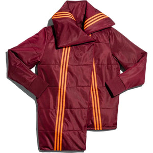adidas Ivy Park Asymmetrical Jacket Maroon/Solar Orange