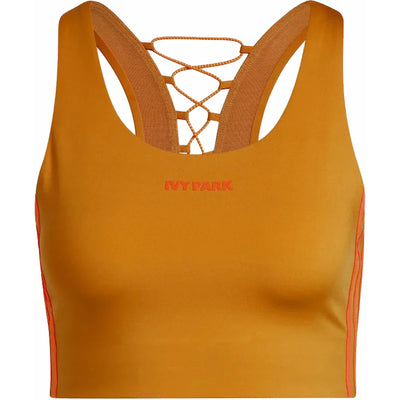 adidas Ivy Park Back Lace-Up Bra Focus Orange