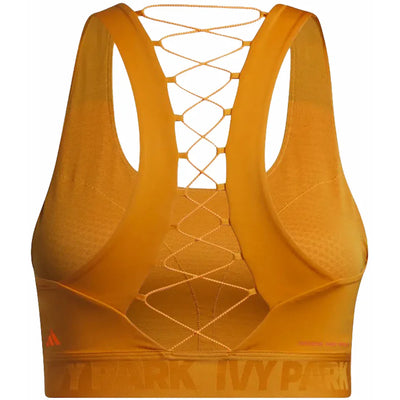 adidas Ivy Park Back Lace-Up Bra (Plus Size) Focus Orange