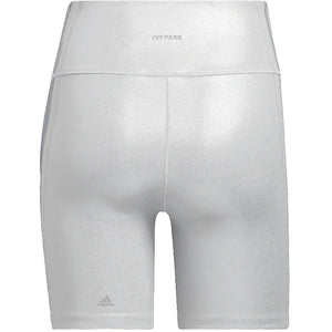 adidas Ivy Park Biker Shorts Light Solid Grey/Silver Metallic