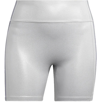 adidas Ivy Park Biker Shorts (Plus Size) Light Solid Grey/Silver Metallic