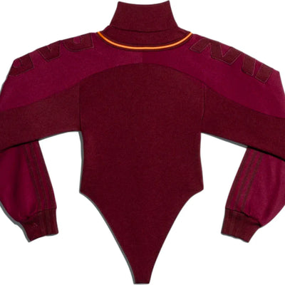 adidas Ivy Park Bodysuit Maroon/Amazon Red/Solar Orange