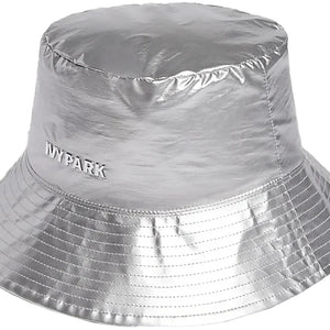 adidas Ivy Park Bucket Hat (Youth) Silver Metallic/Medium Dark Khaki