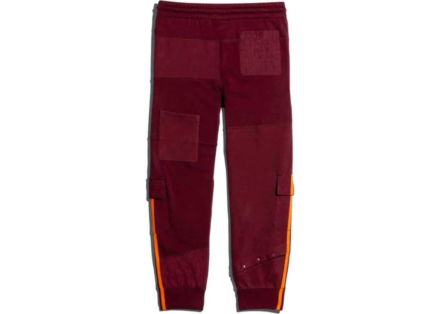 adidas Ivy Park Cargo Sweatpants Maroon/Solar Orange