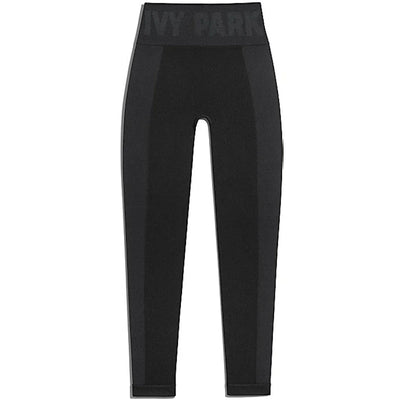 adidas Ivy Park Circular Knit 3-Stripes Tights Black