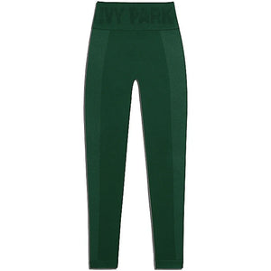 adidas Ivy Park Circular Knit 3-Stripes Tights Dark Green