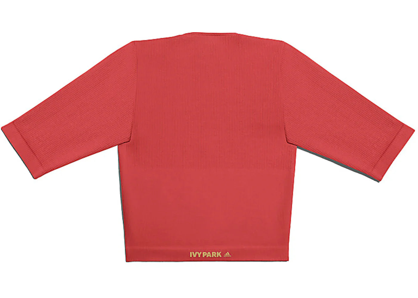 adidas Ivy Park Circular Knit Crop Top Real Coral